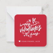 Carte De Correspondance Saint Valentin (Devant)