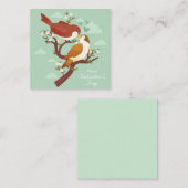 Carte De Correspondance Saint Valentin (Devant / Derrière)