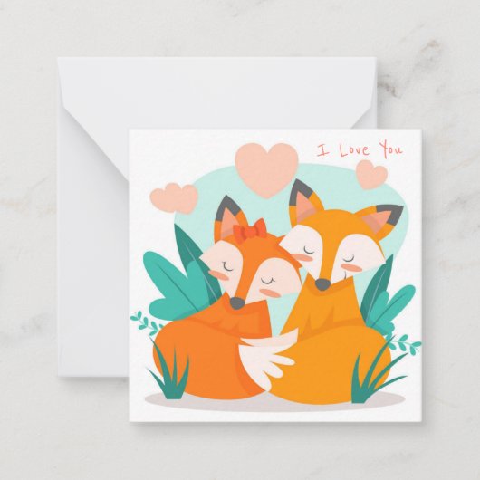 Carte De Correspondance Saint Valentin (Devant)