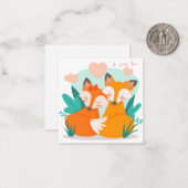 Carte De Correspondance Saint Valentin (Devant/Arrière en situation)