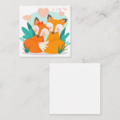 Carte De Correspondance Saint Valentin (Devant / Derrière)