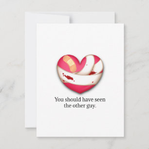 Carte De Correspondance Saint-Valentin humoristique rupture divorce person