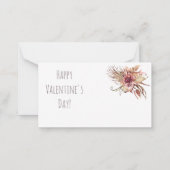 Carte De Correspondance Saint Valentin Lion (Dos)