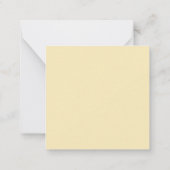 Carte De Correspondance Saint-Valentin mignon (Dos)