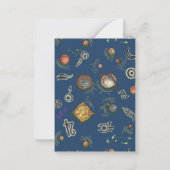 Carte De Correspondance Salade spatiale (Dos)