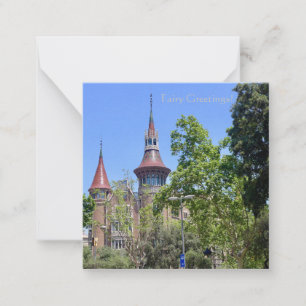 Carte De Correspondance Salutations Fairy !