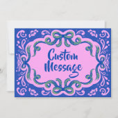 Carte De Correspondance Salutations Glamour (Devant)