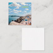 Carte De Correspondance Santorin, Grèce Beach House (Devant / Derrière)