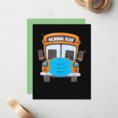 Carte De Correspondance Schtroumpf Maladroit (Devant/Arrière en situation)