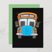 Carte De Correspondance Schtroumpf Maladroit (Devant / Derrière)