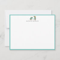 Scooter floral aquarelle