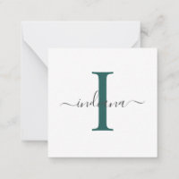 Script Monogramme moderne à la main minimal