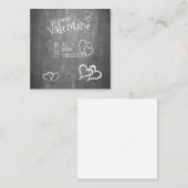 Carte De Correspondance Sei mein Valentine (Devant / Derrière)