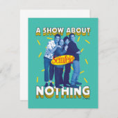 Carte De Correspondance Seinfeld | A Show About Nothing (Devant / Derrière)
