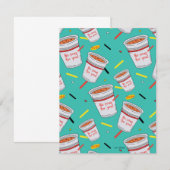 Carte De Correspondance Seinfeld | Pas de soupe pour vous Motif (Devant / Derrière)