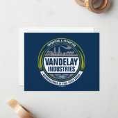 Carte De Correspondance Seinfeld | Vandelay Industries Logo (Devant/Arrière en situation)