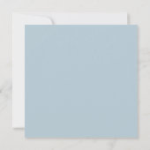 Carte De Correspondance Serene Lake & Quote (Dos)