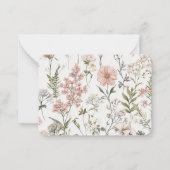 Carte De Correspondance Serene Petals (Devant)