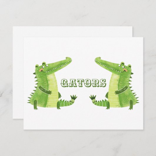 Carte De Correspondance Serviette de plage (Devant / Derrière)