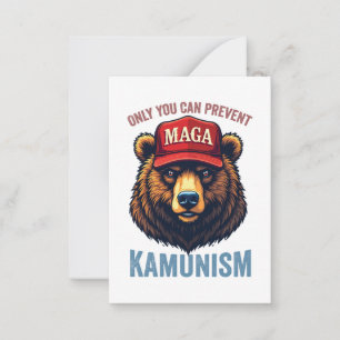 Carte De Correspondance Seul vous pouvez prévenir le Kamunisme