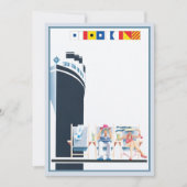 Carte De Correspondance Ship Ahoy © (Devant)