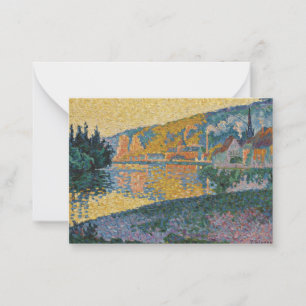 Carte De Correspondance Signac - Les Andelys, Couleur Soleil, Opus 135