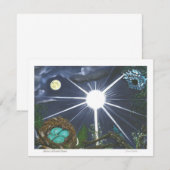 Carte De Correspondance Silence de l'espace sacré (Devant / Derrière)