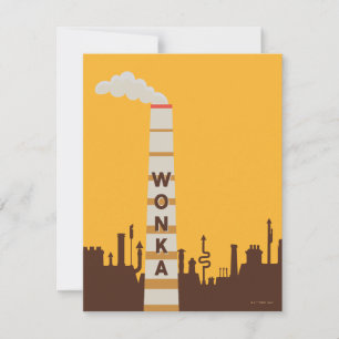 Carte De Correspondance Silhouette de la fabrique Wonka