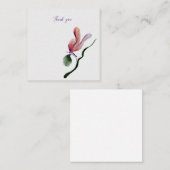 Carte de correspondance simple (Devant / Derrière)