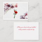 Carte de correspondance simple (Devant / Derrière)