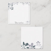 Carte De Correspondance Simple et élégant (Devant / Derrière)