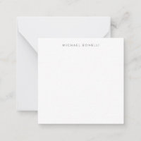 Simple minimaliste simple élégant blanc moderne