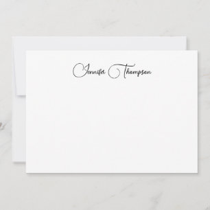 Carte De Correspondance Simple Modernisation du script Personnaliser