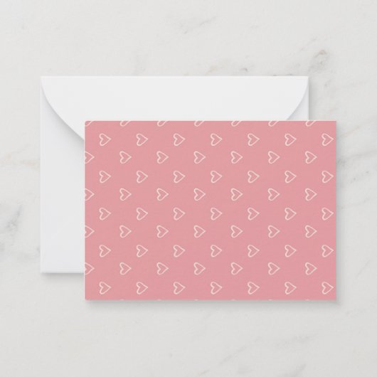 Carte De Correspondance Sloth Classroom Valentine's Exchange Note Card (Dos)
