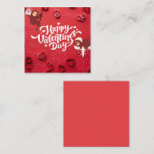 Carte De Correspondance Smooth Sloth Valentine's Day Holiday Card (Devant / Derrière)