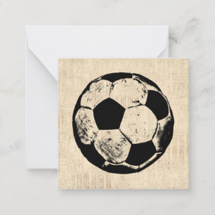 Carte De Correspondance Soccer Ball Sports Art Soccer Vintage