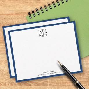 Carte De Correspondance Société de logo d'entreprise personnalisé Contact
