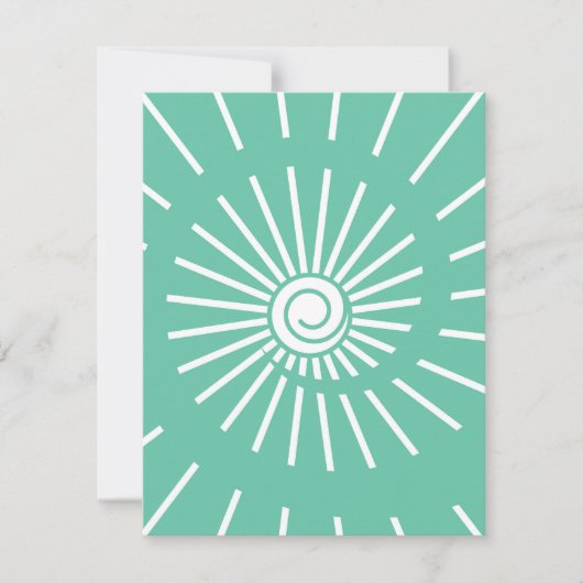 Carte De Correspondance Soleil 12 (Devant)