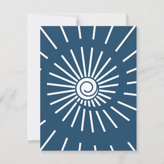 Carte De Correspondance Soleil 8 (Devant)