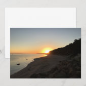 Carte De Correspondance Soleil sur Long Island Sound (Devant / Derrière)