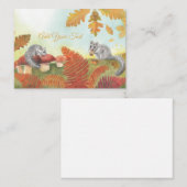 Carte De Correspondance Souris comestible (Glis glis) Personnalisé (Devant / Derrière)