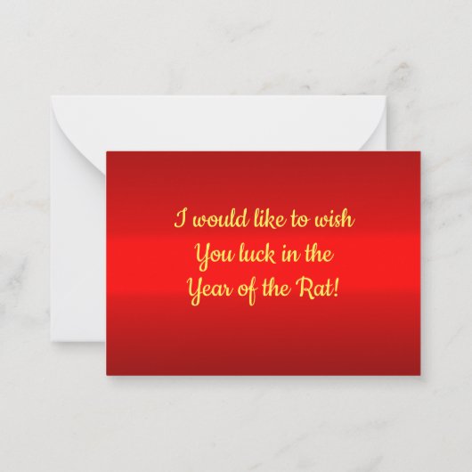 Carte De Correspondance Souris Et Fromage (Dos)