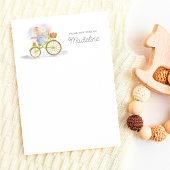 Carte De Correspondance Souris mignonne du bureau de papeterie personnalis