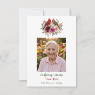 Carte De Correspondance Sous la tendre garde de Dieu Photo et poème Card