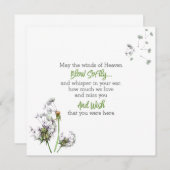 Carte De Correspondance Souvenir de Dandelion (Devant / Derrière)