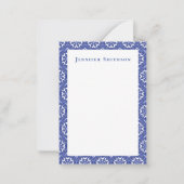 Carte De Correspondance Spanish Tiles Personalized (Devant)