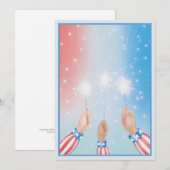 Carte De Correspondance Sparkle © (Devant / Derrière)