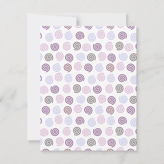 Carte De Correspondance Spirales (Devant)