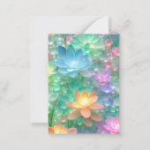 Carte De Correspondance Spring Joy (Devant)