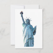 Carte De Correspondance Statue de la liberté (Dos)